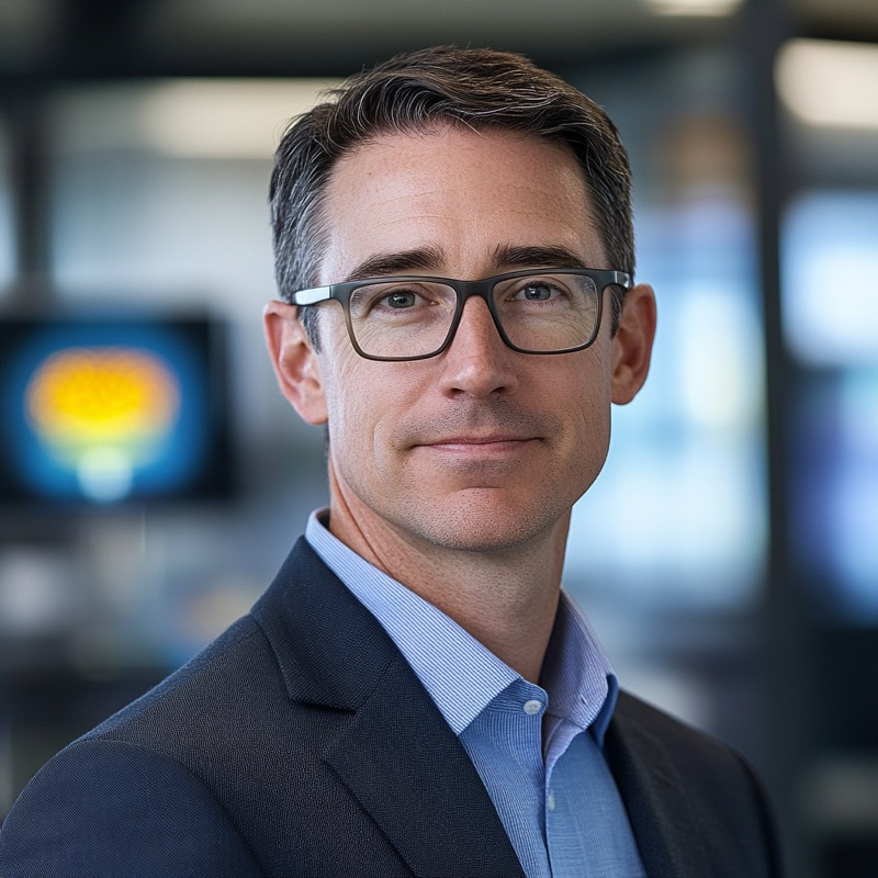 Portrait of Nathan Reeves, a fictional editorial persona
